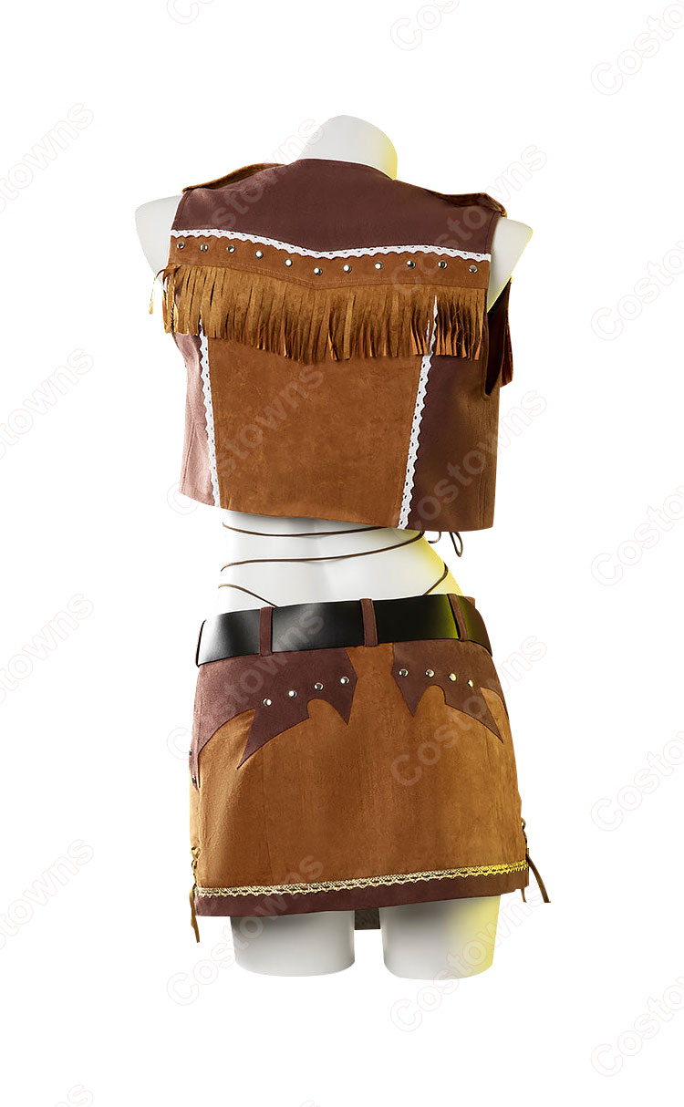 ファイナルファンタジーVII リバース ティファ・ロックハート ウェスタンガイド姿 コスプレ衣装-5