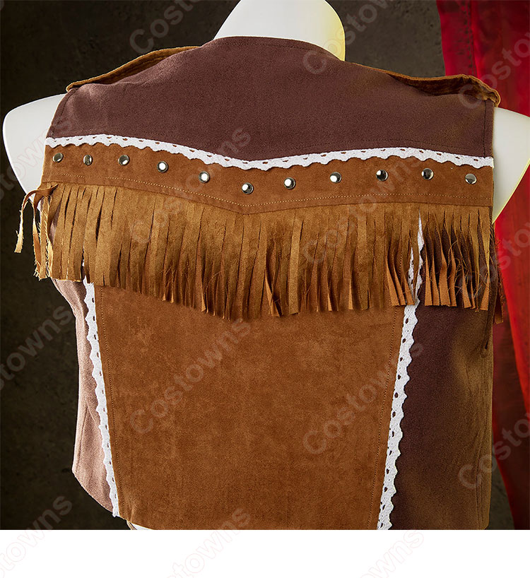 ファイナルファンタジーVII リバース ティファ・ロックハート ウェスタンガイド姿 コスプレ衣装-16