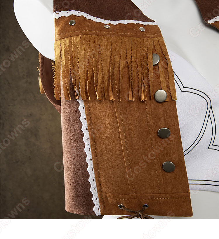 ファイナルファンタジーVII リバース ティファ・ロックハート ウェスタンガイド姿 コスプレ衣装-8