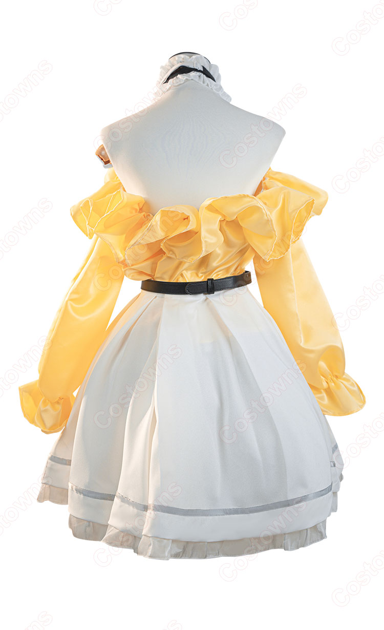 勝利の女神:NIKKE×リゼロ エミリア コスプレ衣装-3