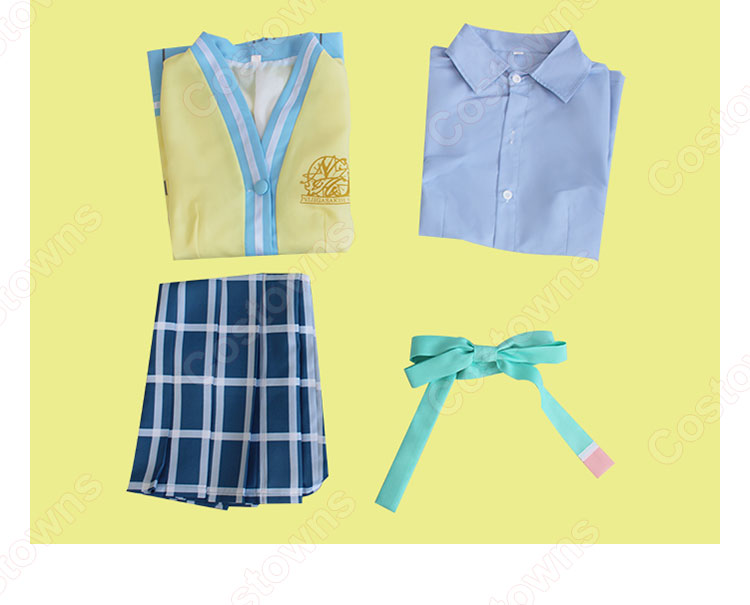 虹ヶ咲学園　近江彼方　夏服　コスプレ衣装 080c196f3b80407b92b6c2dd3290fb
