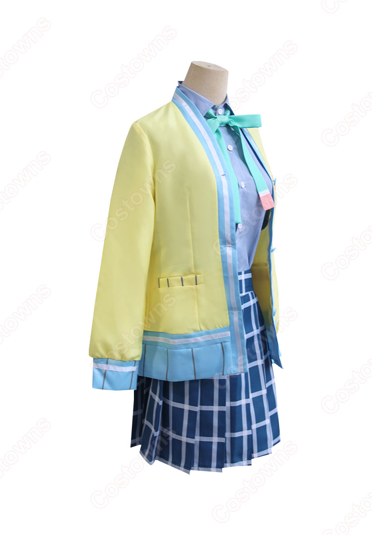 ラブライブ!虹ヶ咲学園スクールアイドル同好会 近江彼方 コスプレ衣装 夏制服-3