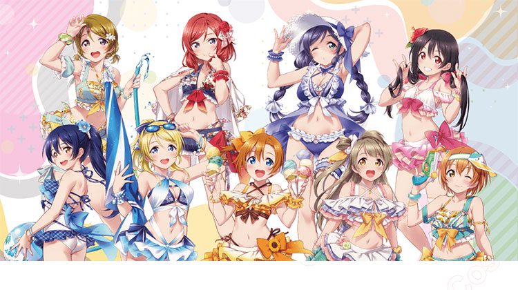 ラブライブ！ くじ引き堂 絢瀬絵里 コスプレ衣装 μ's 水着 - Costowns