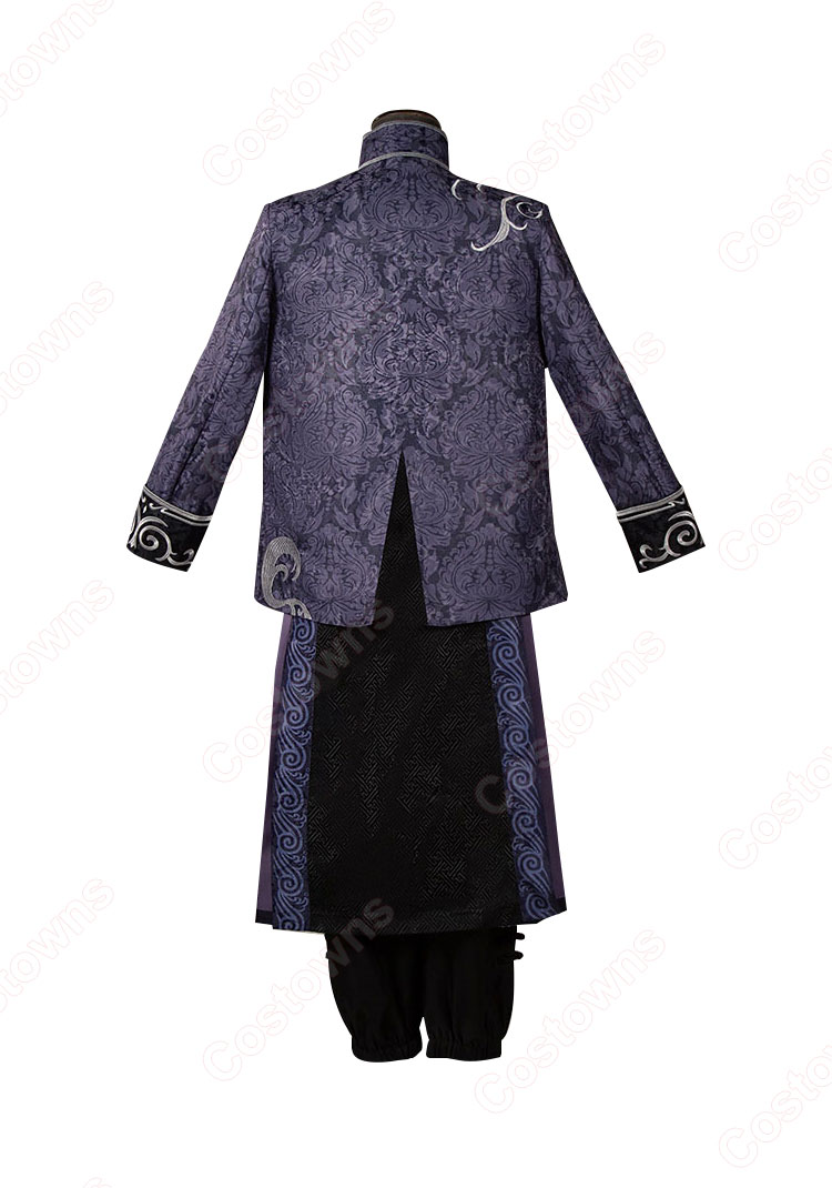 【コスプレ】第五人格 白黒無常 麒麟商人 黒無常衣装 IdentityV 第五人格 白黒無常 范無咎 麒麟商人 コスプレ衣装