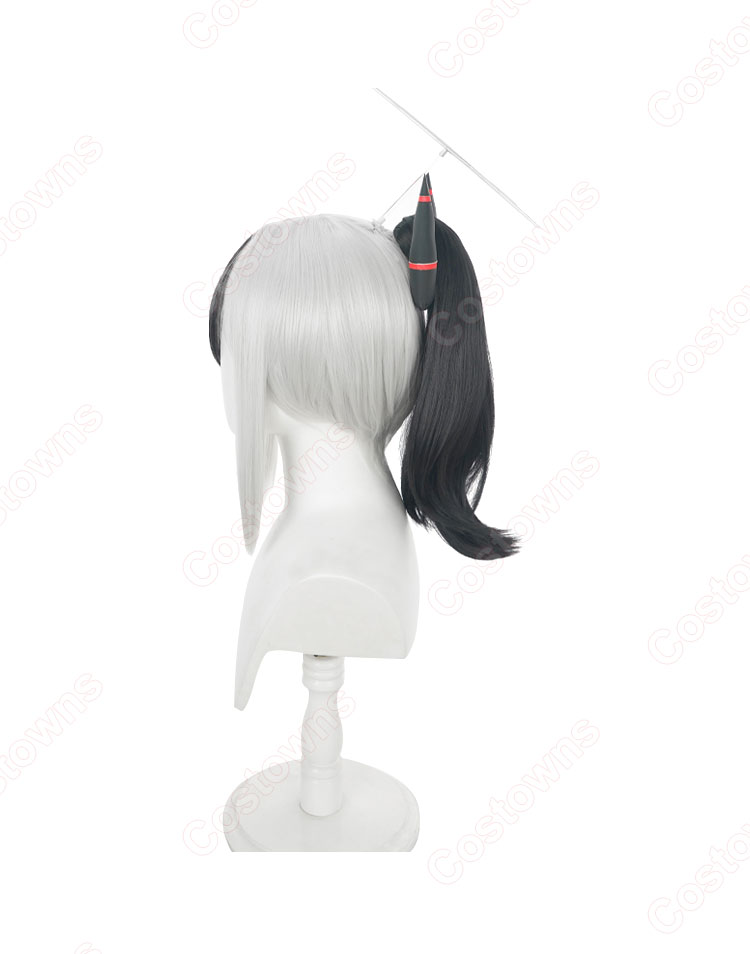 ブルーアーカイブ ゲヘナ学園 鬼方カヨコ コスプレウィッグ-4