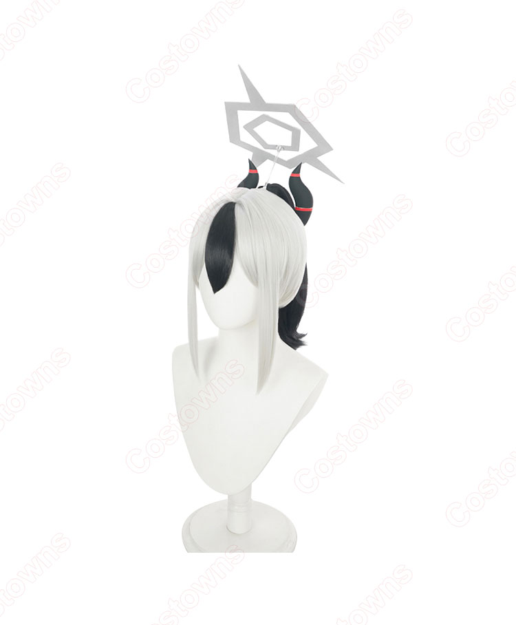 ブルーアーカイブ ゲヘナ学園 鬼方カヨコ コスプレウィッグ-3
