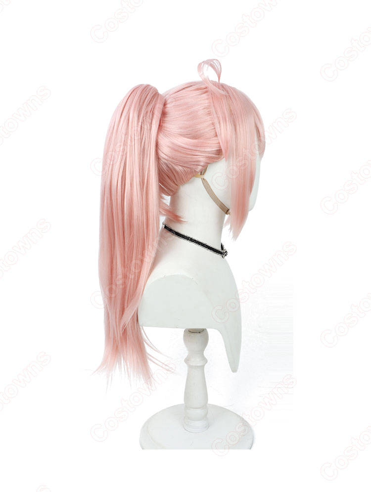 ブルーアーカイブ 柚鳥ナツ コスプレウィッグ-4