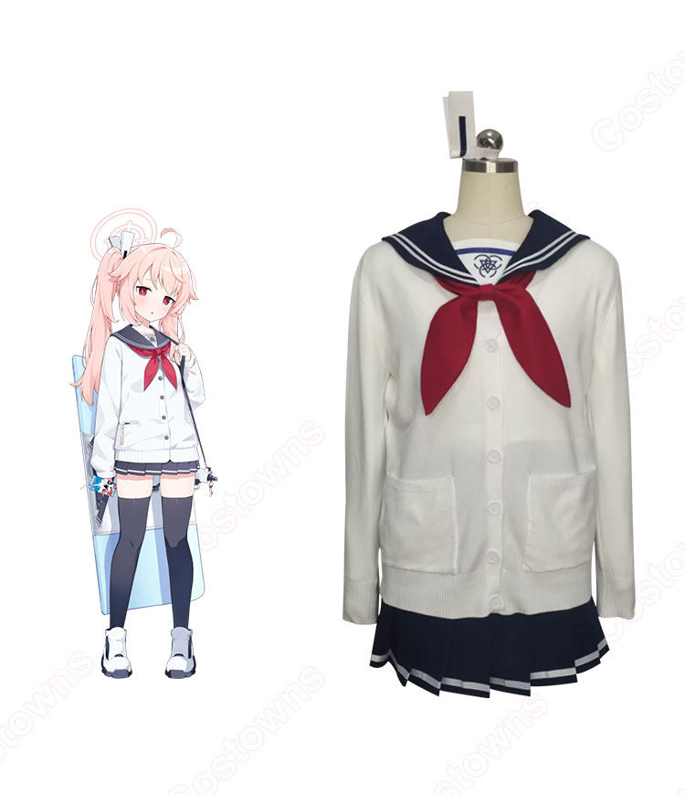 ブルーアーカイブ 柚鳥ナツ コスプレ衣装 制服-1