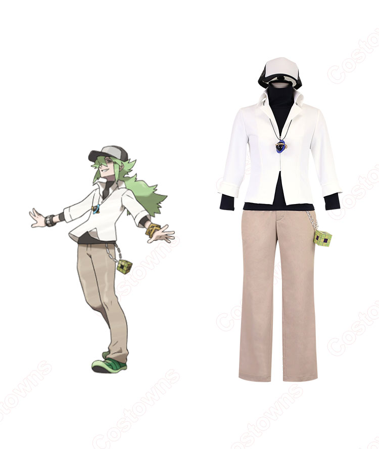 ポケットモンスターブラック・ホワイト N（エヌ） プラズマ団の王 コスプレ衣装 - Costowns