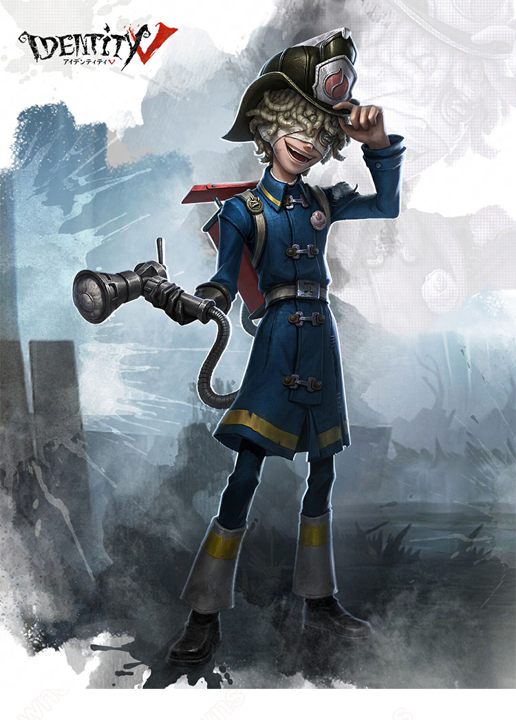第五人格　火災調査員　フロリアン・ブランド　コスプレ衣装、ウィッグ、ヘルメット 第五人格 IdentityV 火災調査員 フロリアン・ブランド コスプレ