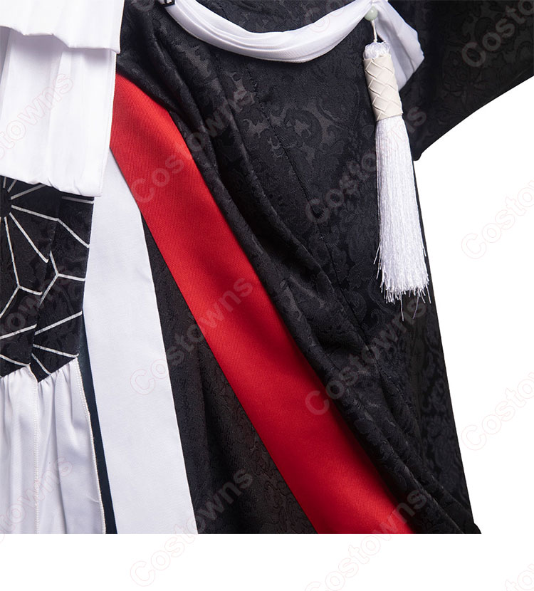 ファイナルファンタジーXIV 夜鶴胴着 コスプレ衣装 着物-7