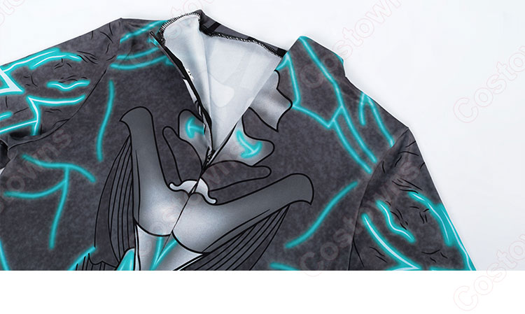 怪獣8号 怪獣清掃業者 日比野カフカ コスプレ衣装-9