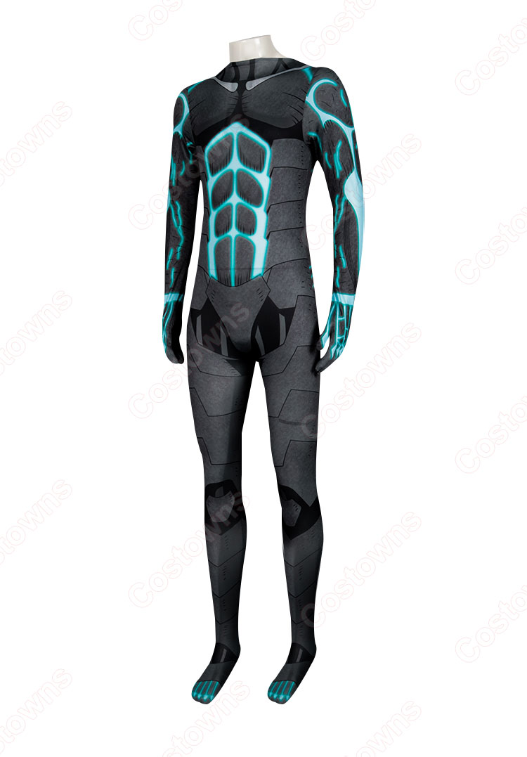 怪獣8号 怪獣清掃業者 日比野カフカ コスプレ衣装-3