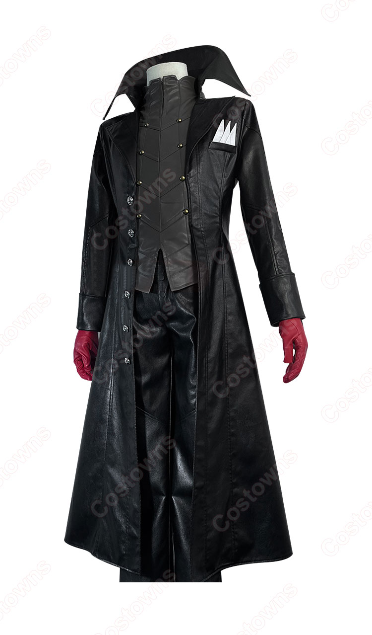ペルソナ5 ザ・ロイヤル 雨宮蓮 怪盗服 コスプレ衣装-3