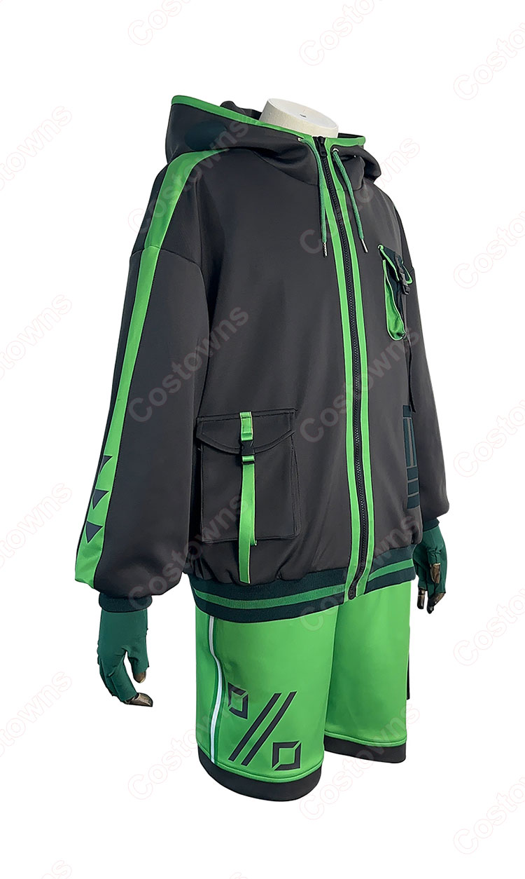 モブサイコ100 Ⅲ 影山茂夫 サイバーパンクver. コスプレ衣装-3