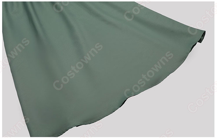 ハウルの動く城 ソフィー・ハッター コスプレ衣装 緑ワンピース-8