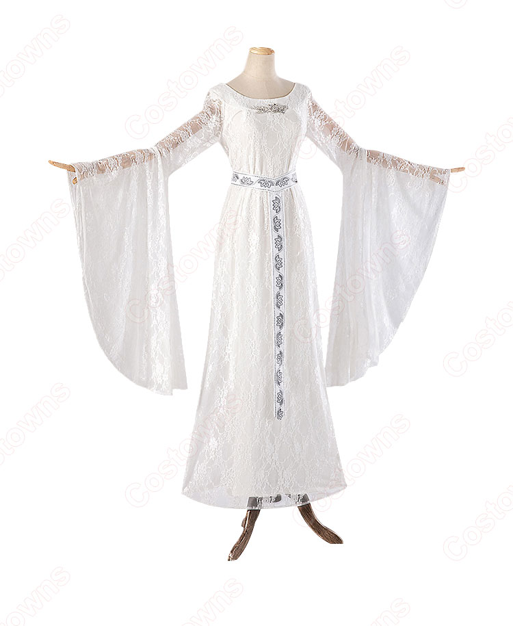 ロード・オブ・ザ・リング ガラドリエル コスプレ衣装-3