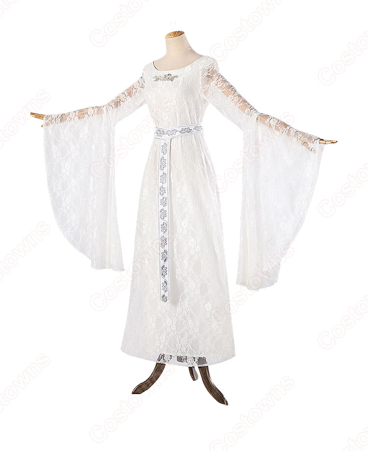 ロード・オブ・ザ・リング ガラドリエル コスプレ衣装-4