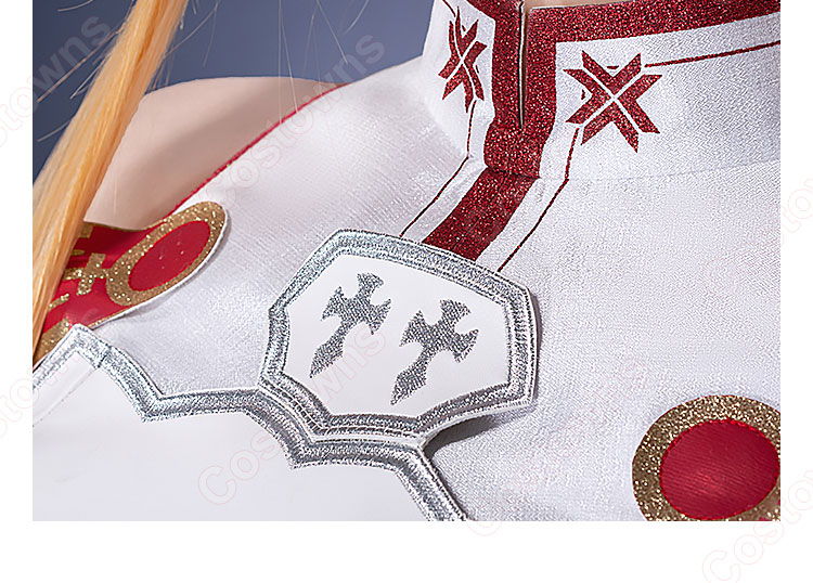 ソードアート・オンライン アスナ 結城明日奈 コスプレ衣装-7