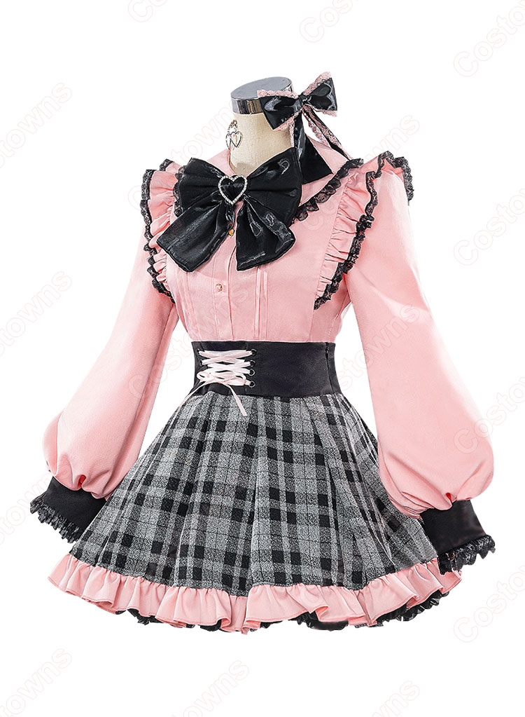 【推しの子】星野アイ 地雷系 コスプレ衣装-3