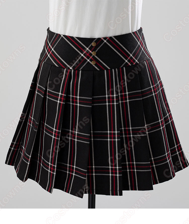 ペルソナ5 新島真 コスプレ衣装 学生Ver. 制服-6