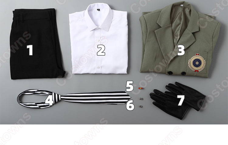 ペルソナ5 明智吾郎 コスプレ衣装 制服-8