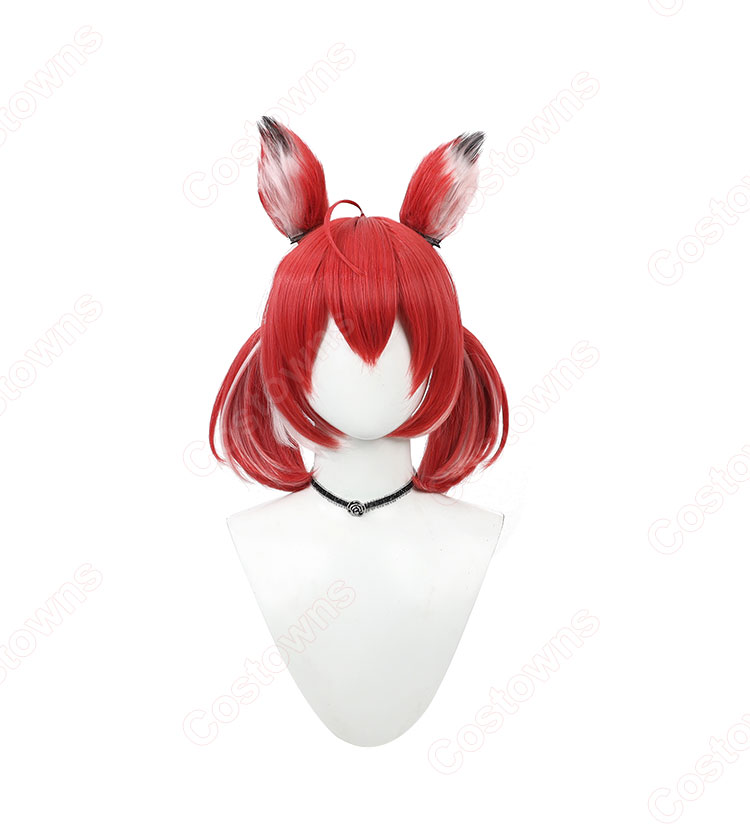 【格安saleスタート】 バーチャルYouTuber 赤見かるび Costowns - コスプレウィッグ コスプレウィッグ