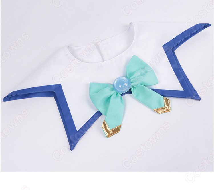 この素晴らしい世界に祝福を！ アクア コスプレ衣装-10