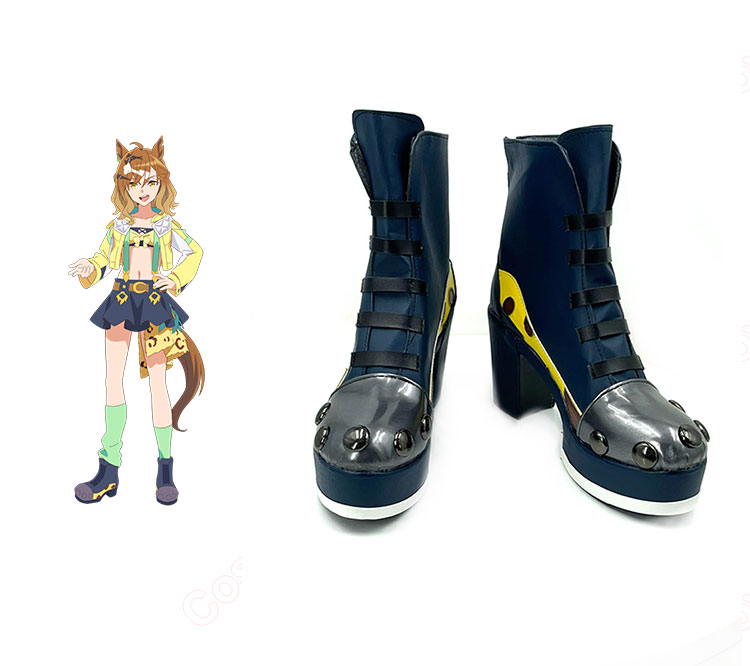 ウマ娘 プリティーダービー ジャングルポケット コスプレ靴-1