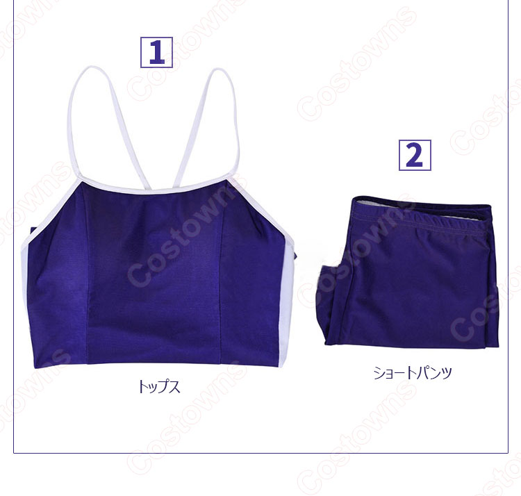 ウマ娘 プリティーダービー 競泳水着 コスプレ衣装-7