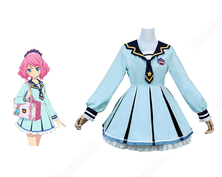 【2024正規激安】 アイカツスターズ! 桜庭ローラ コスプレ衣装 四ツ星学園 制服 コスプレ衣装
