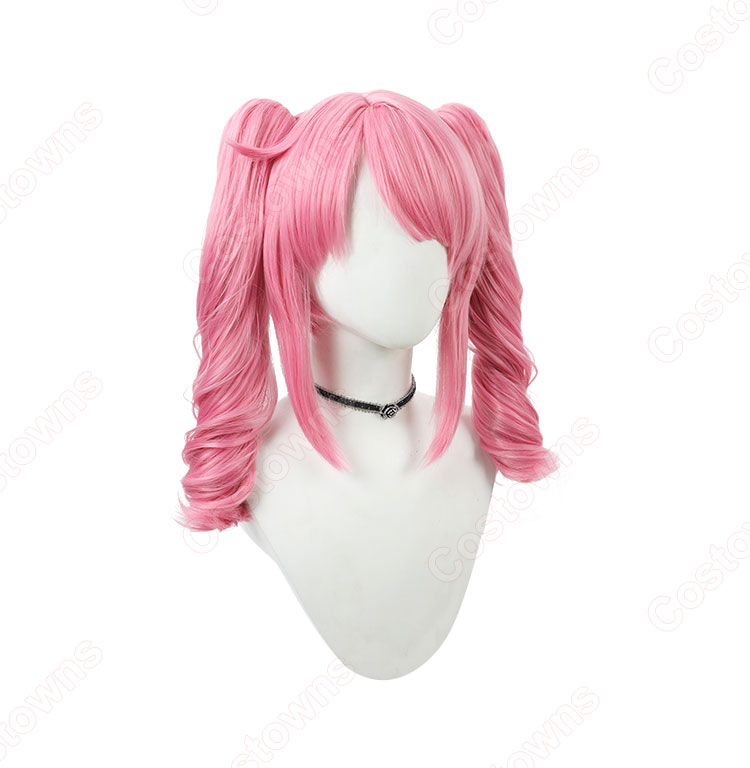 魔法少女にあこがれて 花菱はるか マジアマゼンタ コスプレウィッグ-3