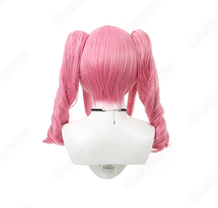 魔法少女にあこがれて 花菱はるか マジアマゼンタ コスプレウィッグ-5