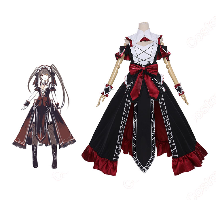 デート・ア・ライブ 時崎狂三 囁告篇帙 (ラジエル) コスプレ衣装-1