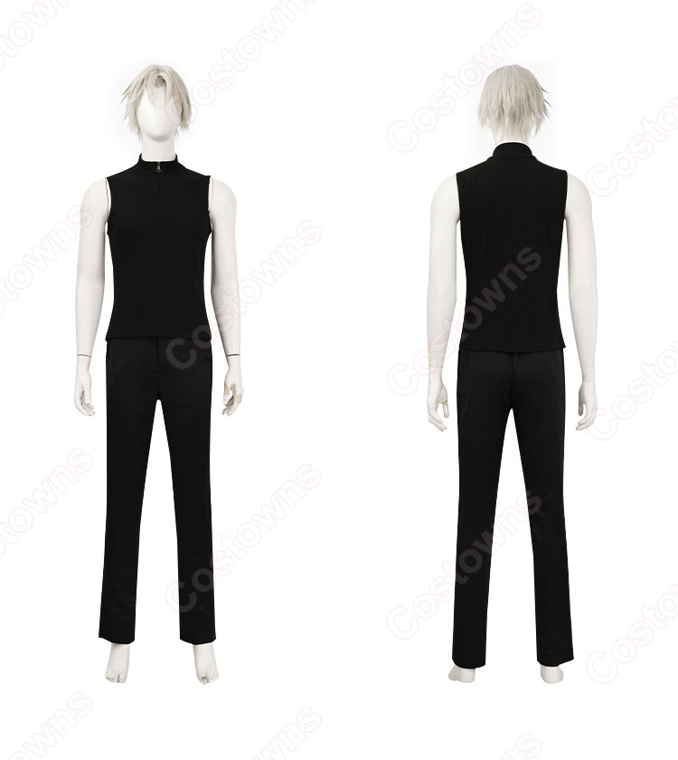 ファイナルファンタジーVII エバークライシス セフィロス コスプレ衣装-5