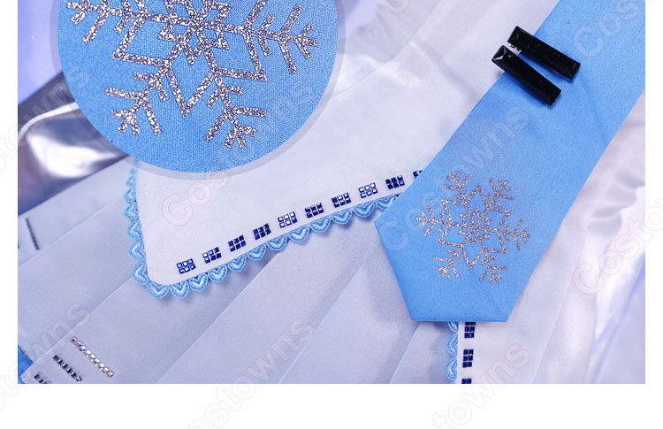 雪ミク2010「初代」 初音ミク コスプレ衣装-4