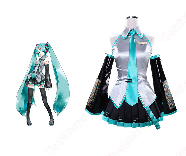 藍*様 【フルセット】インフィニティ ∞ 初音ミク コスプレ 藍*様 【フルセット】インフィニティ ∞ 初音ミク コスプレ