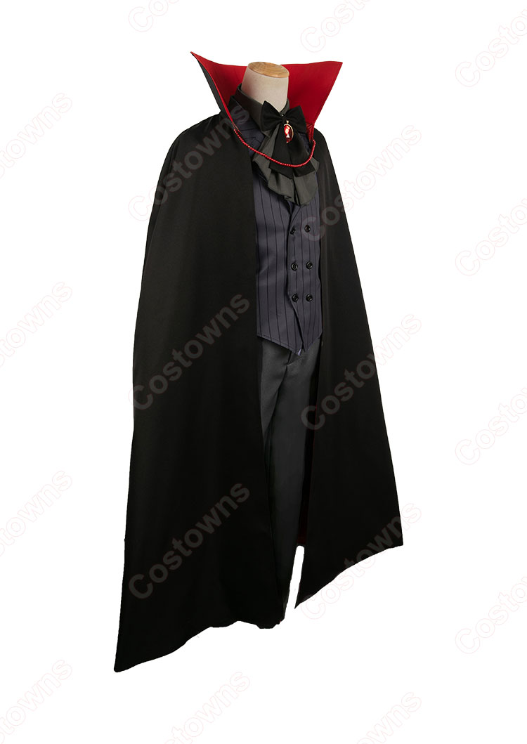 【推しの子】 アクア 吸血鬼 コスプレ衣装 ハロウィン 真っ黒衣装-3