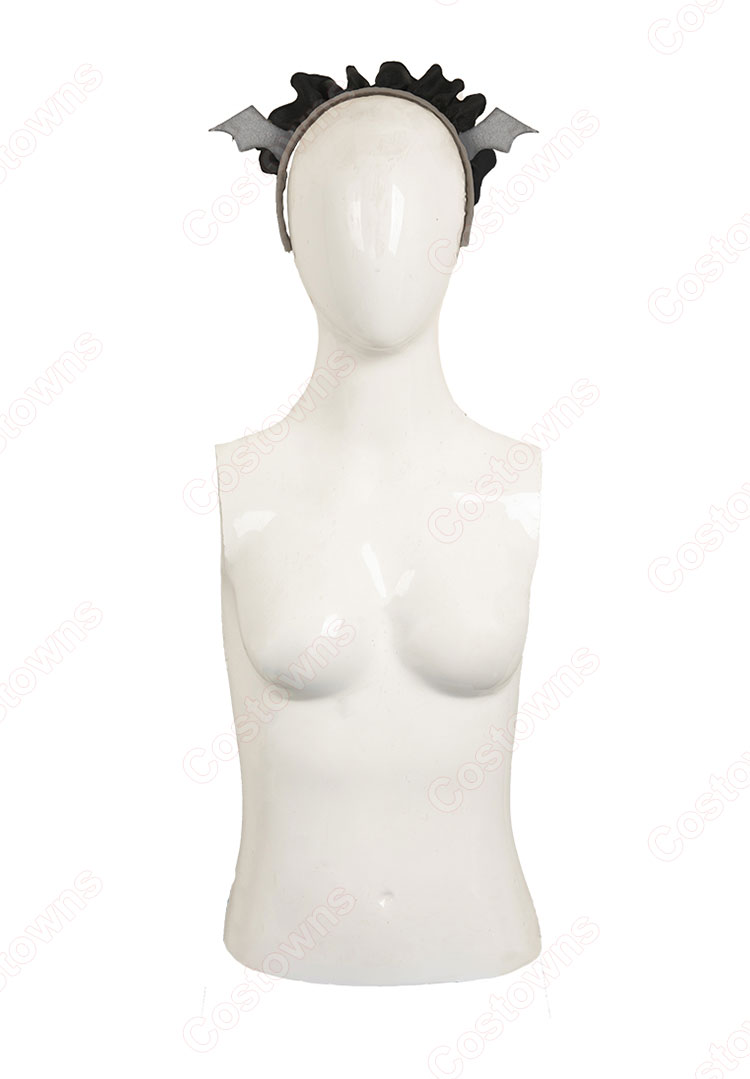 【推しの子】 星野ルビー 吸血鬼 コスプレ衣装 ハロウィン 真っ黒衣装 メイド服-9