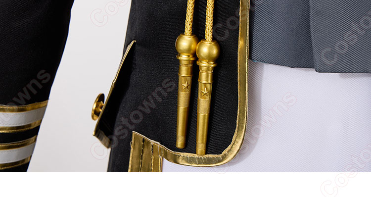 Fate/Grand Order Arcade ネモ 第二段階 コスプレ衣装 軍服-9