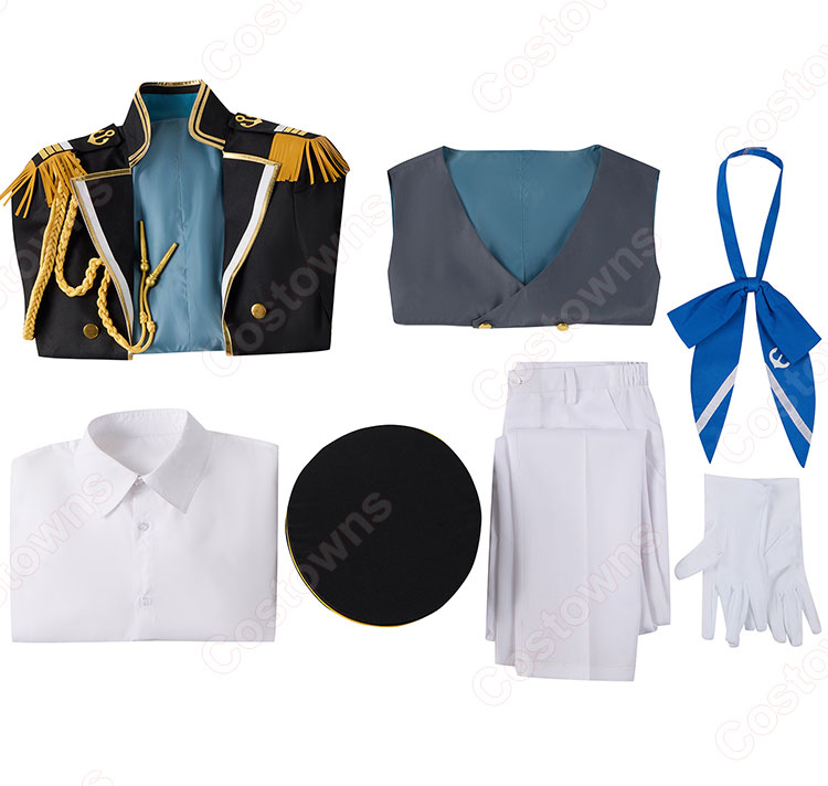 Fate/Grand Order Arcade ネモ 第二段階 コスプレ衣装 軍服-13