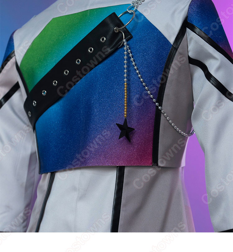 あんさんぶるスターズ!! NEW DAYBREAK 南雲鉄虎 高峯翠 仙石忍 守沢千秋 深海奏汰 コスプレ衣装 流星隊 アルバム『TRIP』衣装-8