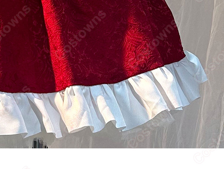 中二病でも恋がしたい！ 小鳥遊六花 コスプレ衣装 クリスマス衣装-6