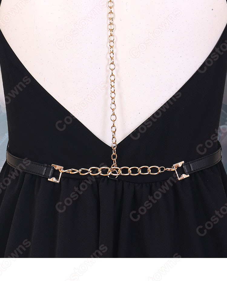 恋と深空 主人公 コスプレ衣装 ワンピース-6