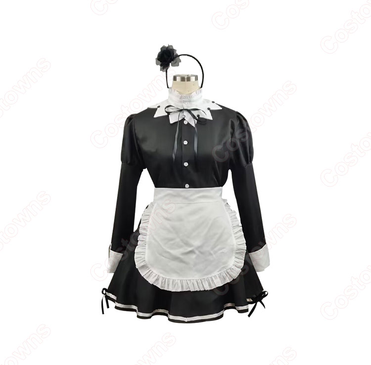 美少女万華鏡 神が造りたもうた少女たち 燈露椎 ドロシー コスプレ衣装 メイド服-2