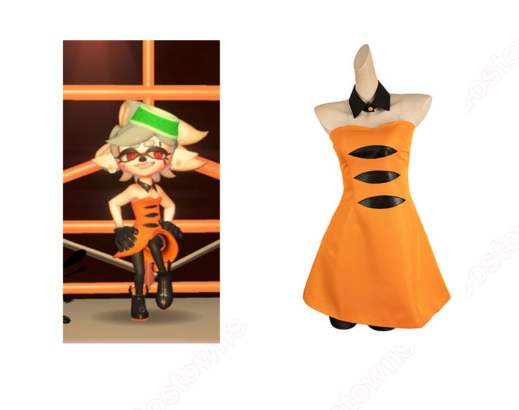 スプラトゥーン3 ホタル ハロウィンVer. コスプレ衣装 ハロウィン衣装-1