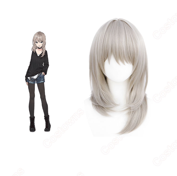 ガールズバンドクライ 河原木桃香 コスプレウィッグ-1