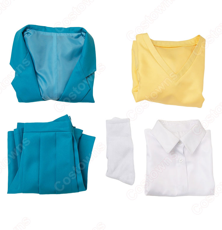 アオのハコ 鹿野千夏 コスプレ衣装-9