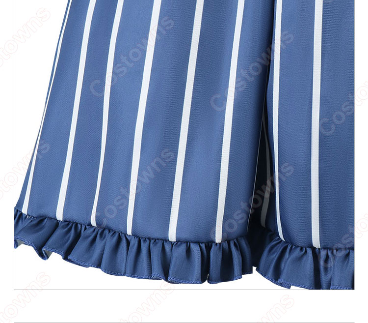 女神のカフェテラス 千代田莉々歌 高崎舞乙 宗谷萌美 吉野碧流 ヴァレンティーナ吾妻 コスプレ衣装 メイド服-10