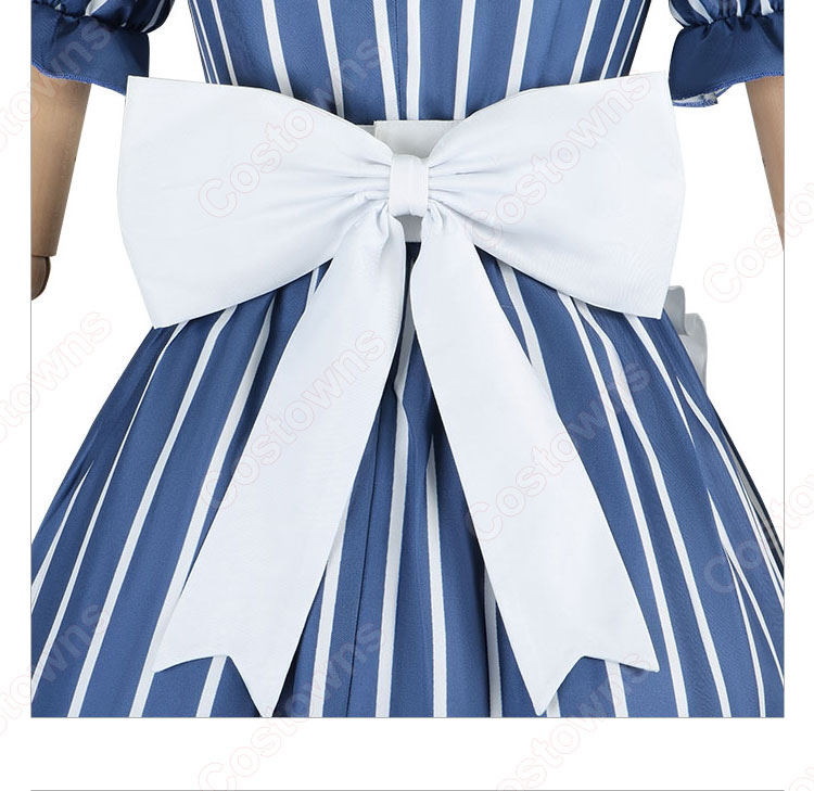 女神のカフェテラス 千代田莉々歌 高崎舞乙 宗谷萌美 吉野碧流 ヴァレンティーナ吾妻 コスプレ衣装 メイド服-12